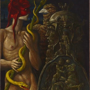 Abate, Alberto - Delfica - {VAF 2504 - field_5[1]} - olio su tela - Roverto, Mart