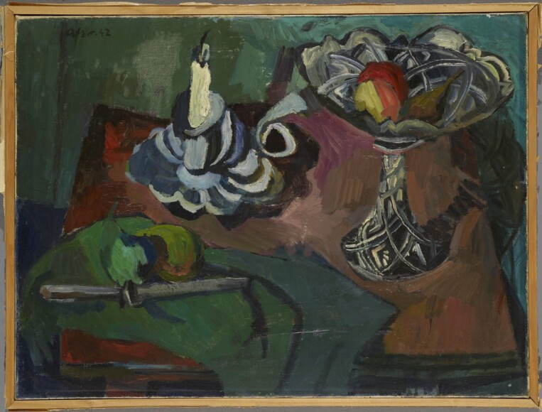 Afro , Natura morta , 1942, olio su tela, VAF 2428, Roverto, Mart