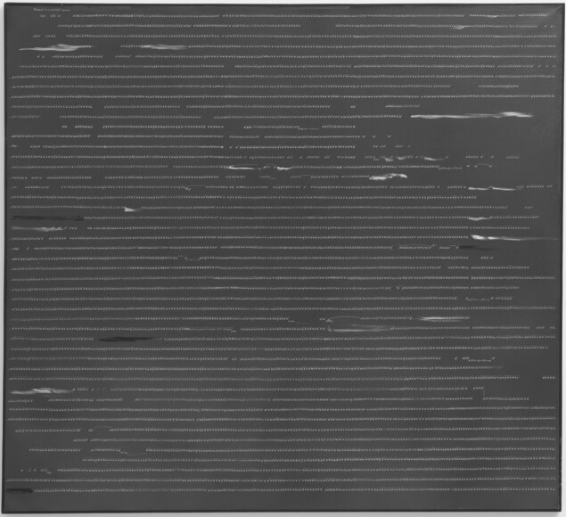 Alfano, Carlo , Frammenti di un autoritratto anonimo, 1976, acrilico su tela, VAF 1261, Roverto, Mart