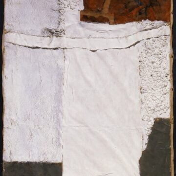 Anceschi, Giovanni , G 46, 1959, polimaterico e bruciatura su tela, VAF 1720, Roverto, Mart