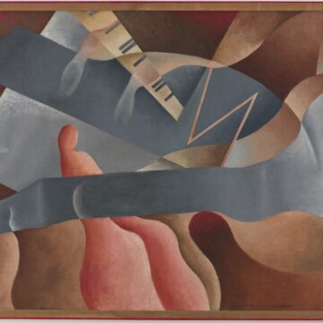 Andreoni, Cesare , composizione con tastiera, 1931, olio su tela, VAF 1980 , Roverto, Mart