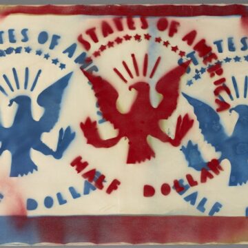 Angeli, Franco, Half dollar, 1962, olio su tela, VAF 2242, Roverto, Mart