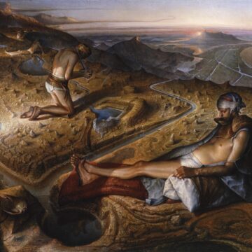 Arrivabene, Agostino , i lagrimanti, 2004, olio su lino, VAF 2121, Roverto, Mart