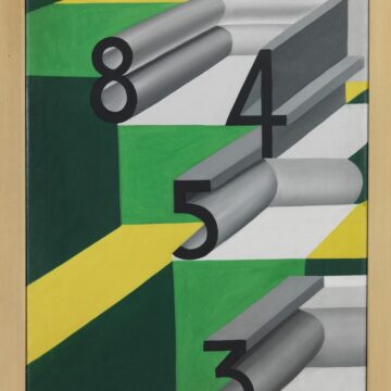 Balla, Giacomo , Numeri innamorati, 1923 ca., olio su tela, VAF 1142, Roverto, Mart