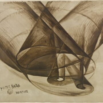 Balla, Giacomo , Vortice, 1914, olio su carta, VAF 1141 , Roverto, Mart