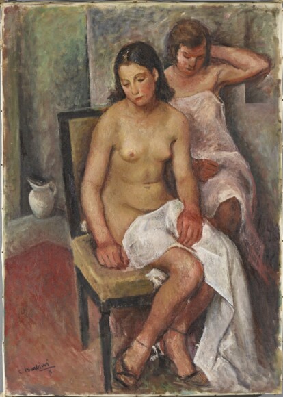 Barbieri, Contardo , Nello studio, 1932, olio su tela, VAF 2421, Roverto, Mart
