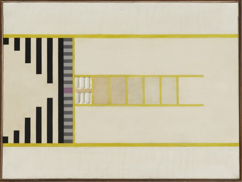 Bargoni, Giancarlo , espansione bianca, 1964, tecnica mista su tela, VAF 2257, Roverto, Mart