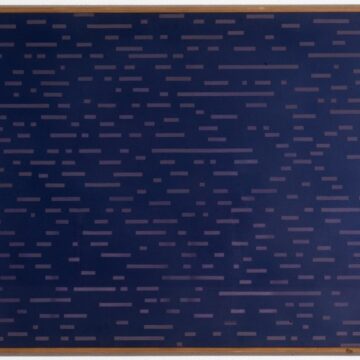 Battaglia, Carlo , Marea 1 - Biennale 1976, 1970, tecnica mista su tela, VAF 1640, Roverto, Mart