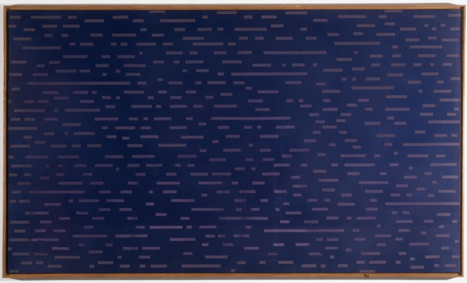 Battaglia, Carlo , Marea 1 - Biennale 1976, 1970, tecnica mista su tela, VAF 1640, Roverto, Mart