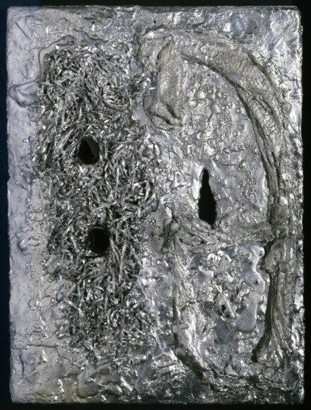 Bemporad, Franco , senza titolo , 1955, polimaterico su tela , VAF 2006, Roverto, Mart