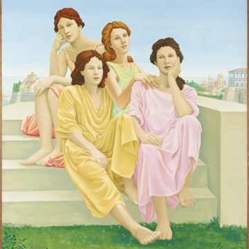 Bertocci, Carlo , le Annunziate , 1985, olio su tela , VAF 2249, Roverto, Mart