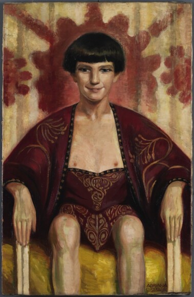 Bisi Fabbri, Adriana , Il principe orientale, 1916, olio su tela, VAF 1183, Roverto, Mart