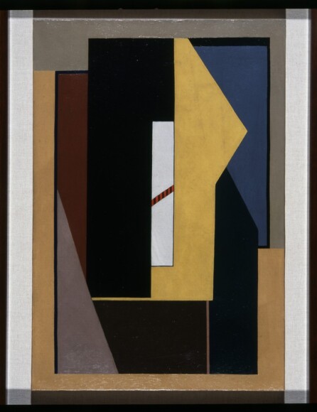 Bogliardi, Oreste , Composizione n. 3, 1934, olio su tela, VAF 1434, Roverto, Mart