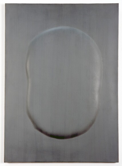 Bonalumi, Agostini , Grigio, 1960, reliefierte Leinwand, graue Tempera, VAF 91, Roverto, Mart