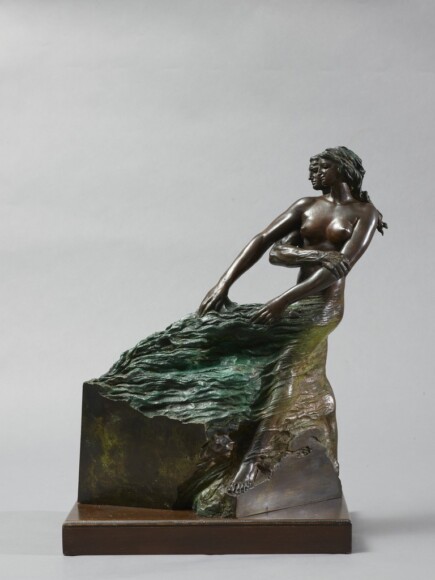 Borghi, Paolo , la preda, 1990, bronzo, VAF 2194, Roverto, Mart