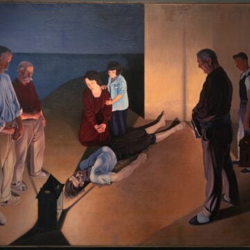 Cagnaccio , naufraghi, , olio su tela, VAF 2437, Roverto, Mart