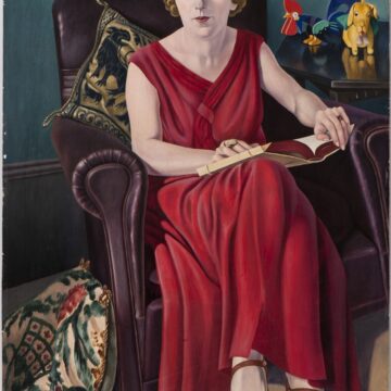 Cagnaccio di San Pietro , Ritratto della signora Wighi, 1930-36, olio su tavola, VAF 2085, Roverto, Mart