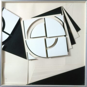 Campus, Giovanni , struttura modulare, 1973, cartoncini sotto plexi, VAF 1749, Roverto, Mart