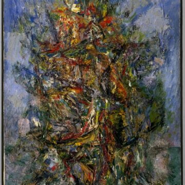 Carmassi, Arturo , cespuglio, 1958, olio su tela, VAF 1356, Roverto, Mart