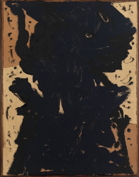 Carmassi, Arturo , L'ombra di Susanna Egri/passante, 1955 , tecnica mista su cartone intelata, VAF 1301, Roverto, Mart