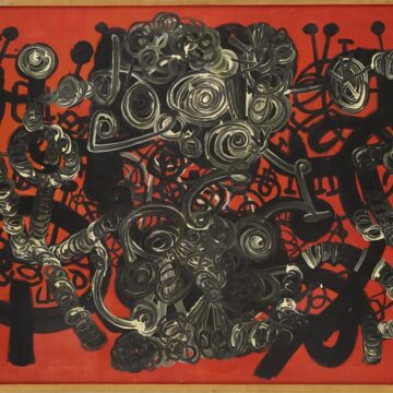 Carozzi, Gian , composizione II, 1954, olio su tela, VAF 1263, Roverto, Mart