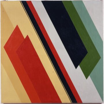 Carreri, Attilio , Tempo composto n. 6, 1971, olio su tela, VAF 1287, Roverto, Mart