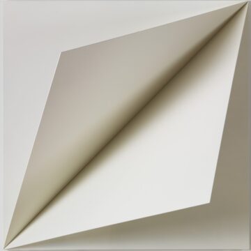 Carrino, Nicola , Rilievo 2/69, 1969, aluminio verniciato bianco a fuoco, VAF 721, Roverto, Mart