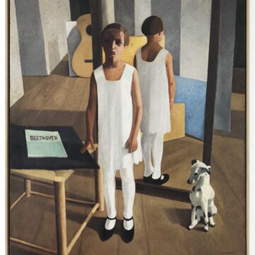 Casorati, Felice , Beethoven, 1928, olio su tavola, VAF 722, Roverto, Mart