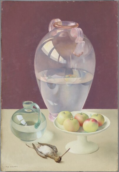 Celada da Virgilio, Ugo , Natura morta con uccello, 1930 ca., olio su tavola, VAF 2465, Roverto, Mart