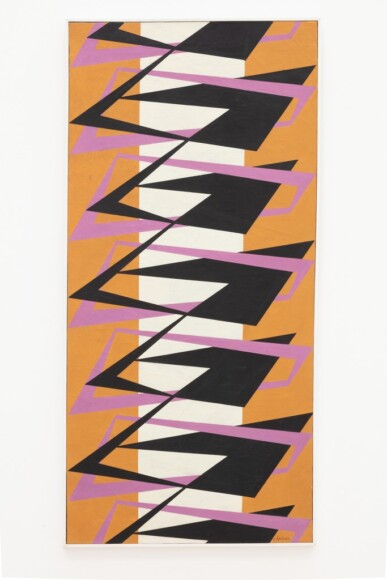 Chevrier, Ferdinando , composizione, 1953, olio su tela, VAF 1654, Roverto, Mart