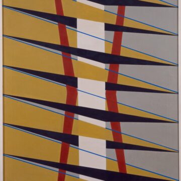 Chevrier, Ferdinando , struttura, 1954, olio su tela, VAF 1359, Roverto, Mart