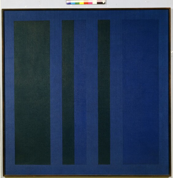 Ciussi, Carlo , n. XXXV (24 aprile 1976), 1976, olio su tela, VAF 1843, Rov. C 3