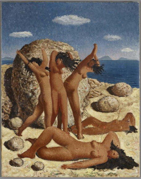 Colacicchi, Giovanni , Amazzoni ferite , 1932, olio su tela , VAF 2215, Roverto, Mart