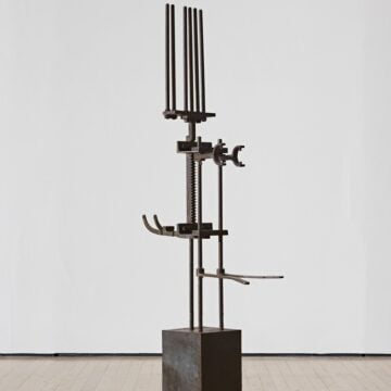 Colla, Ettore , Orfeo, 1956, assemblage di ferri recupero rielaborati e saldati, VAF 2497, Roverto, Mart