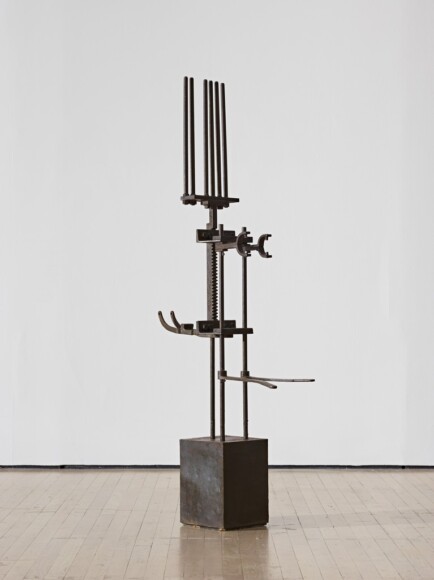 Colla, Ettore , Orfeo, 1956, assemblage di ferri recupero rielaborati e saldati, VAF 2497, Roverto, Mart