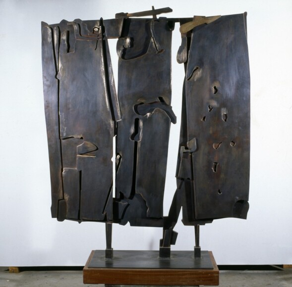 Consagra, Pietro , Colloquio a Sant'Angelo, 1958, bronzo, VAF 122, Liguigli o via Cornaggia