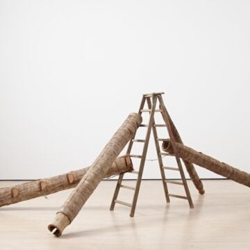 Costa, Claudio , flauti africani, 1991, legno lavorato, scala, partitur , VAF 1495, Roverto, Mart