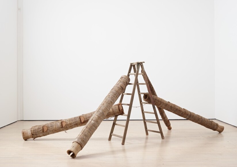 Costa, Claudio , flauti africani, 1991, legno lavorato, scala, partitur , VAF 1495, Roverto, Mart