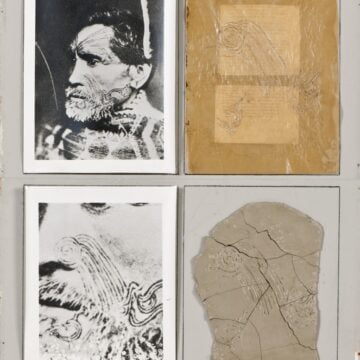 Costa, Claudio , I modelli: la pelle incisa di Maori , 1974, tecnica mista, VAF 2075, Roverto, Mart