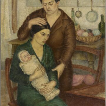 Cuniolo, Armando , L'abbandonata o Le tre generazioni, 1933, olio su tela, VAF 2224, Roverto, Mart