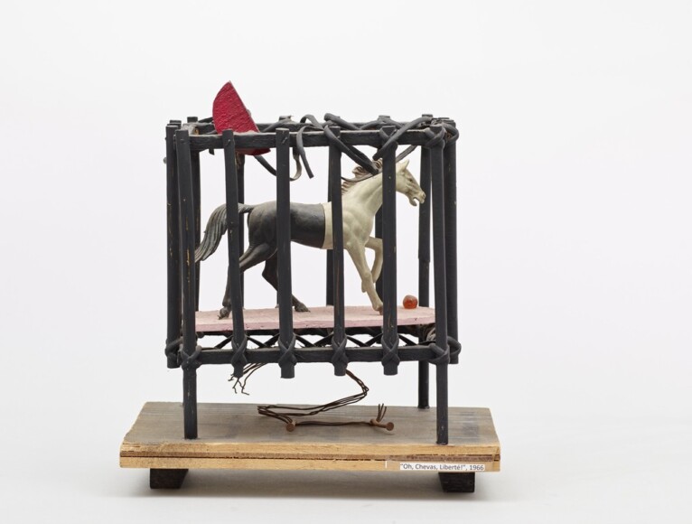 Dangelo, Sergio , Oh, Chevas, Liberté!, 1966, assemblaggio, VAF 2268, Roverto, Mart