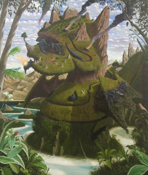 Di Piazza, Fulvio , dragatollo, 2010, olio su tela, VAF 1972, Roverto, Mart