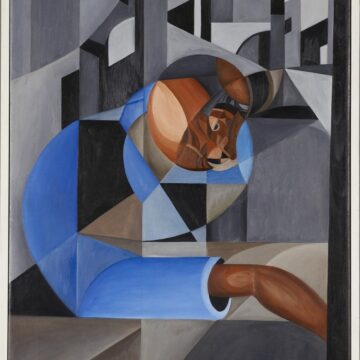 Diulgheroff, Nicola , Sintesi di Marinetti, 1929, olio su tela, VAF 2203, Roverto, Mart