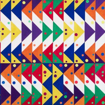 Drei, Lia , operazione spaziocromatica 12, 1965, acrilico e collage su tela, VAF 1675, Roverto, Mart