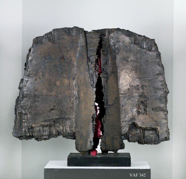 Fabbri, Agenore , Lacerazione, 1960, bronzo dipinto, VAF 342, Roverto, Mart