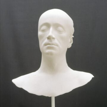 Fogli, Andrea , Sezione aurea, 2002, Gips 6 Selbstportraits , VAF 1098, Roverto, Mart