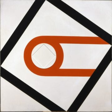 Fusi, Walter , penetrazione nello spazio 78, 1967, acrilico su tela e PVC, VAF 1450, Roverto, Mart