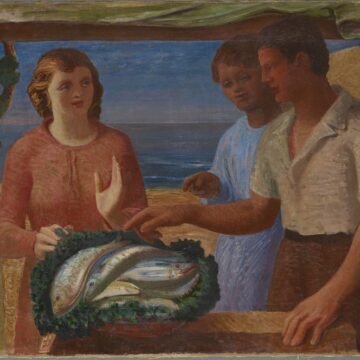 Gajoni, Anton Luigi , Il pescivendolo , 1931-1932 ca. , olio su tela , VAF 2218, Roverto, Mart