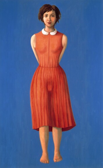 Gandolfi, Paola , apparizione di signorina, 2000, Öl auf Leinwand, VAF 618, Roverto, Mart