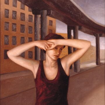 Gandolfi, Paola , Sopraelevata del Prenestino, 1989, Öl auf Leinwand, VAF 967, Roverto, Mart